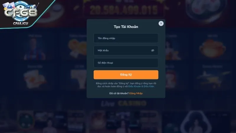dang ky cf68 nhung luu y Những lưu ý khi đăng ký tài khoản cổng game CF68